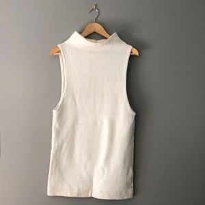 Free People sleeveless cowl neck sweater